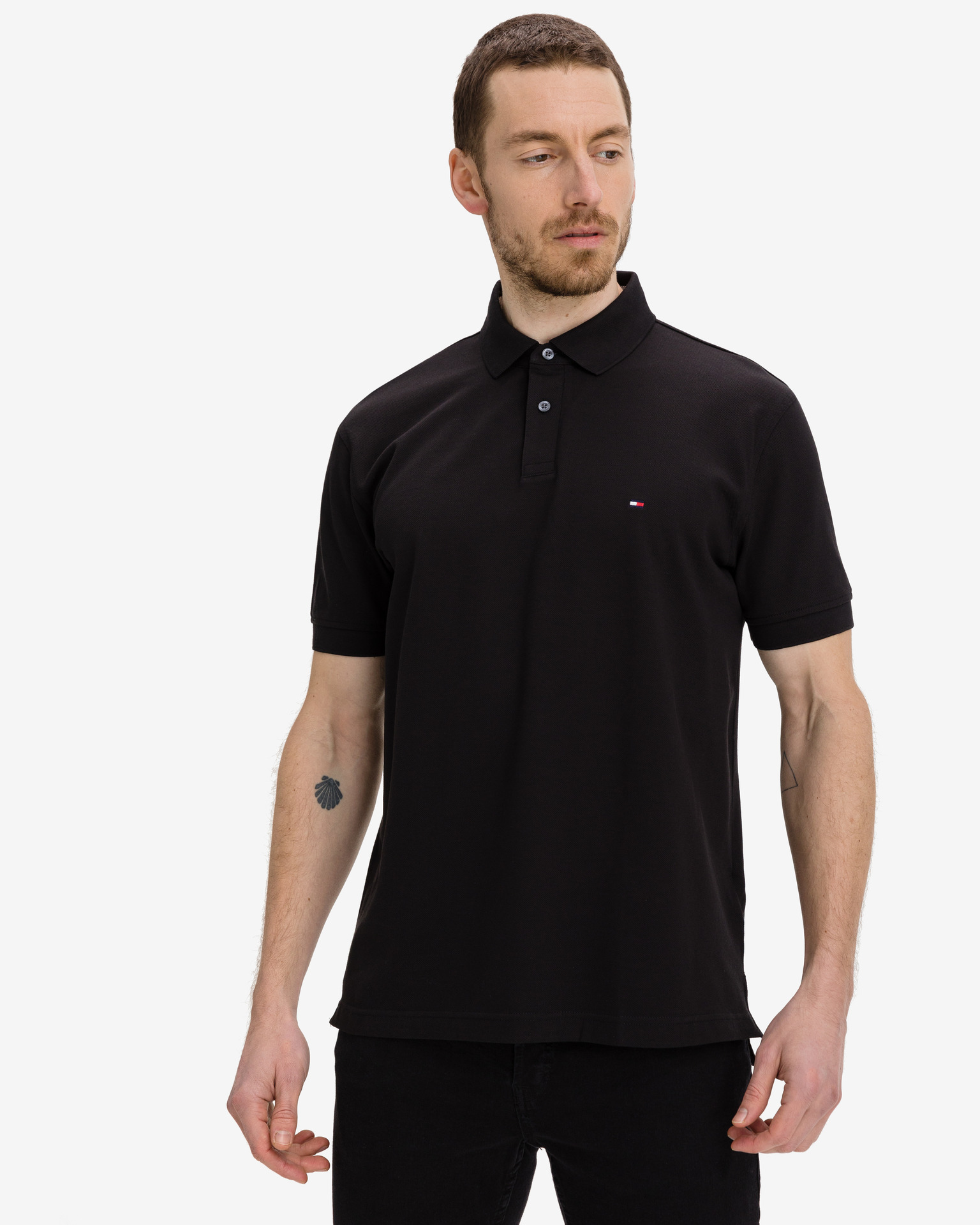 Obrázok Core 1985 Polo tričko Tommy Hilfiger | Čierna | Pánske | XXL