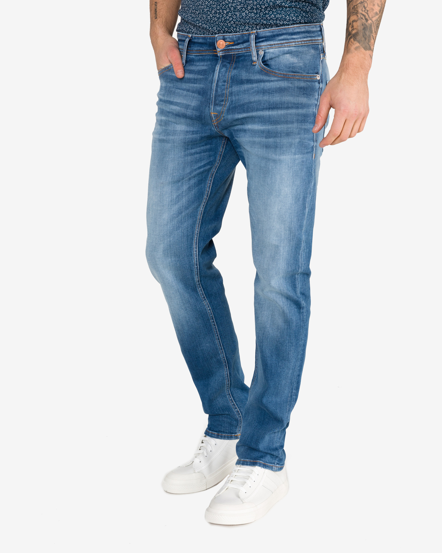 Obrázok Mike Jeans Jack & Jones | Modrá | Pánske | 31/32