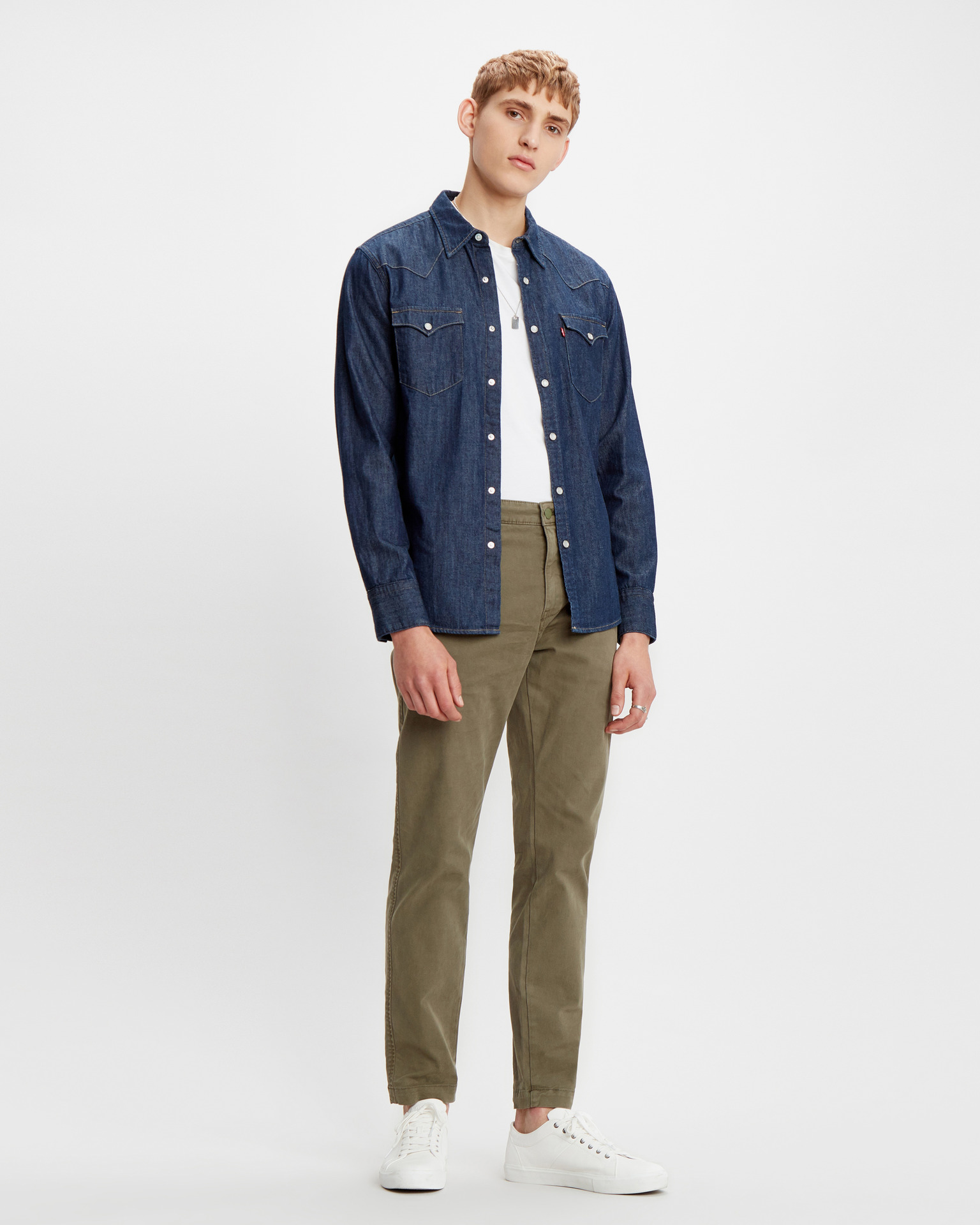 Obrázok Barstow Western Standard Košeľa Levi's® | Modrá | Pánske | L