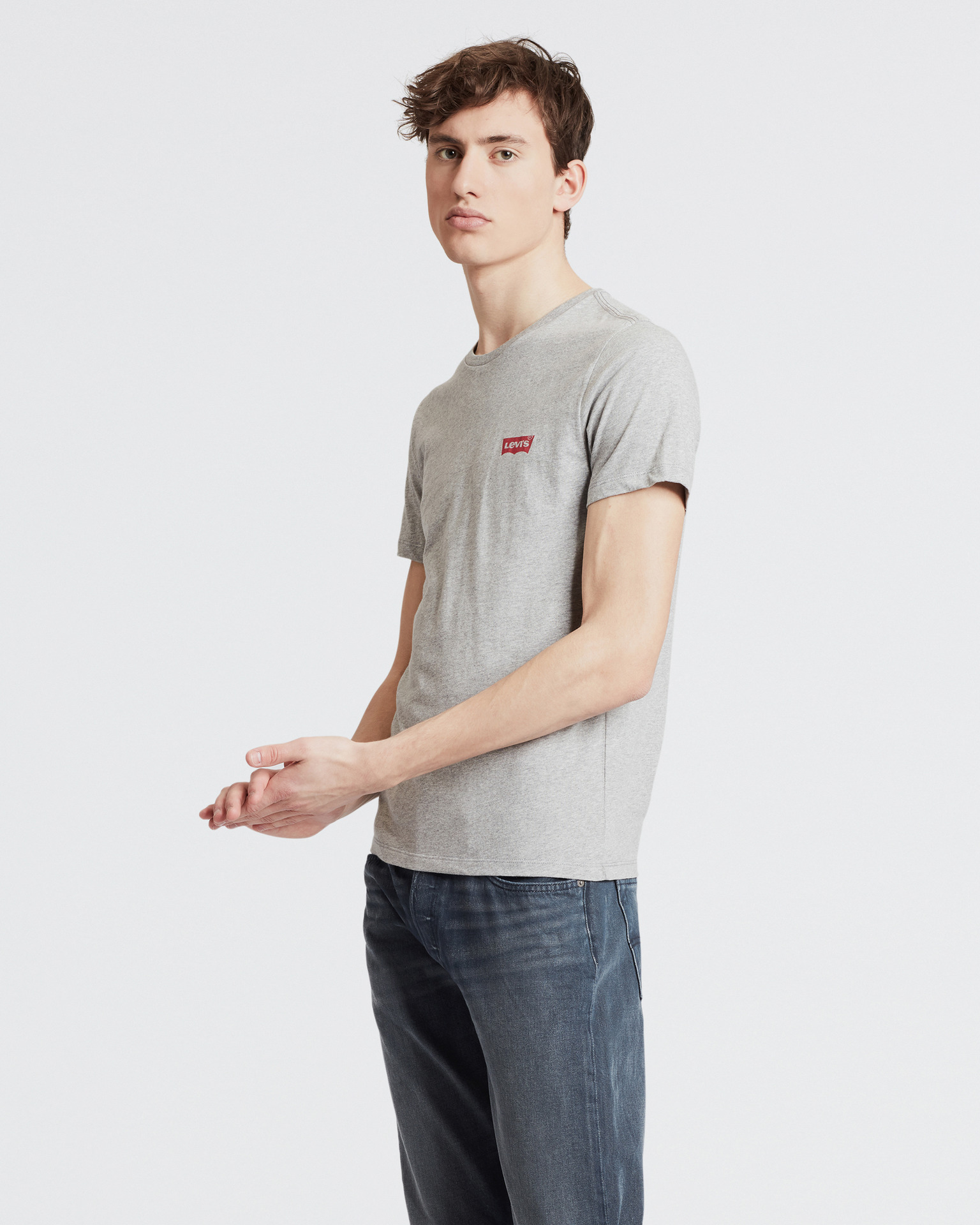 Obrázok Graphic Tričko 2 ks Levi's® | Biela Šedá | Pánske | S