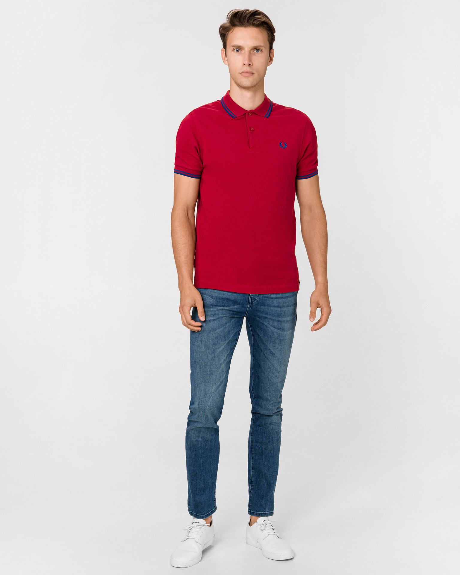 Obrázok Polo tričko Fred Perry | Červená | Pánske | M