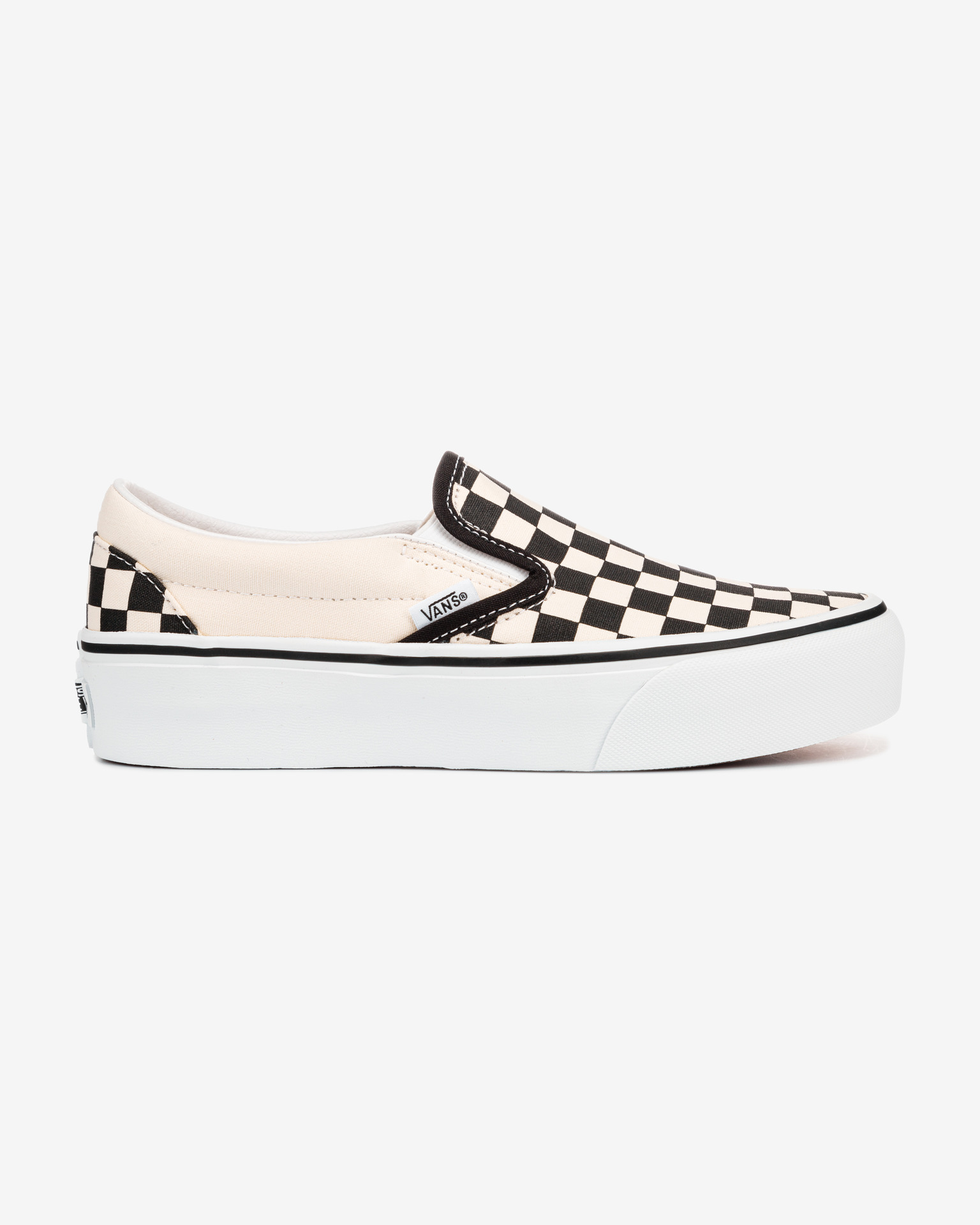 Obrázok Vans Classic Slip-On Platform Black And White Checkerboard/ White EUR 38.5