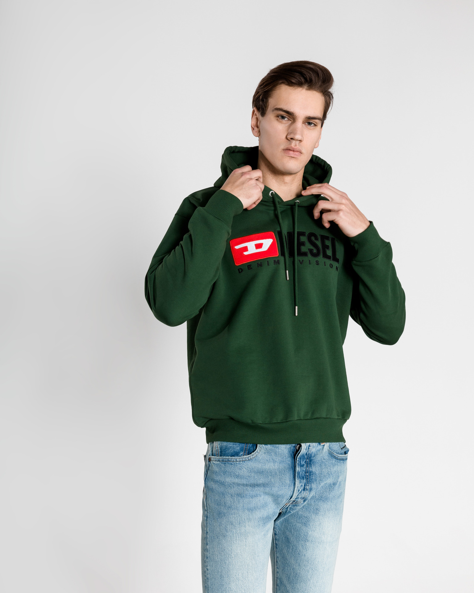 diesel green sweatshirt