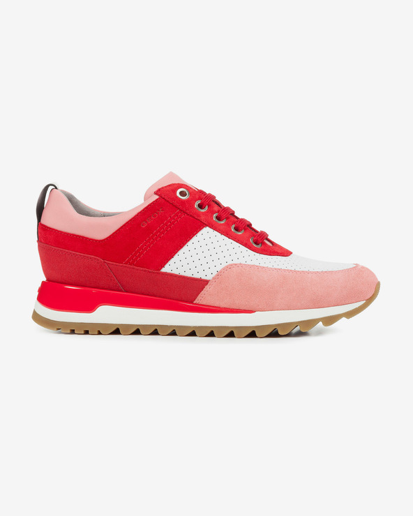 geox red shoes