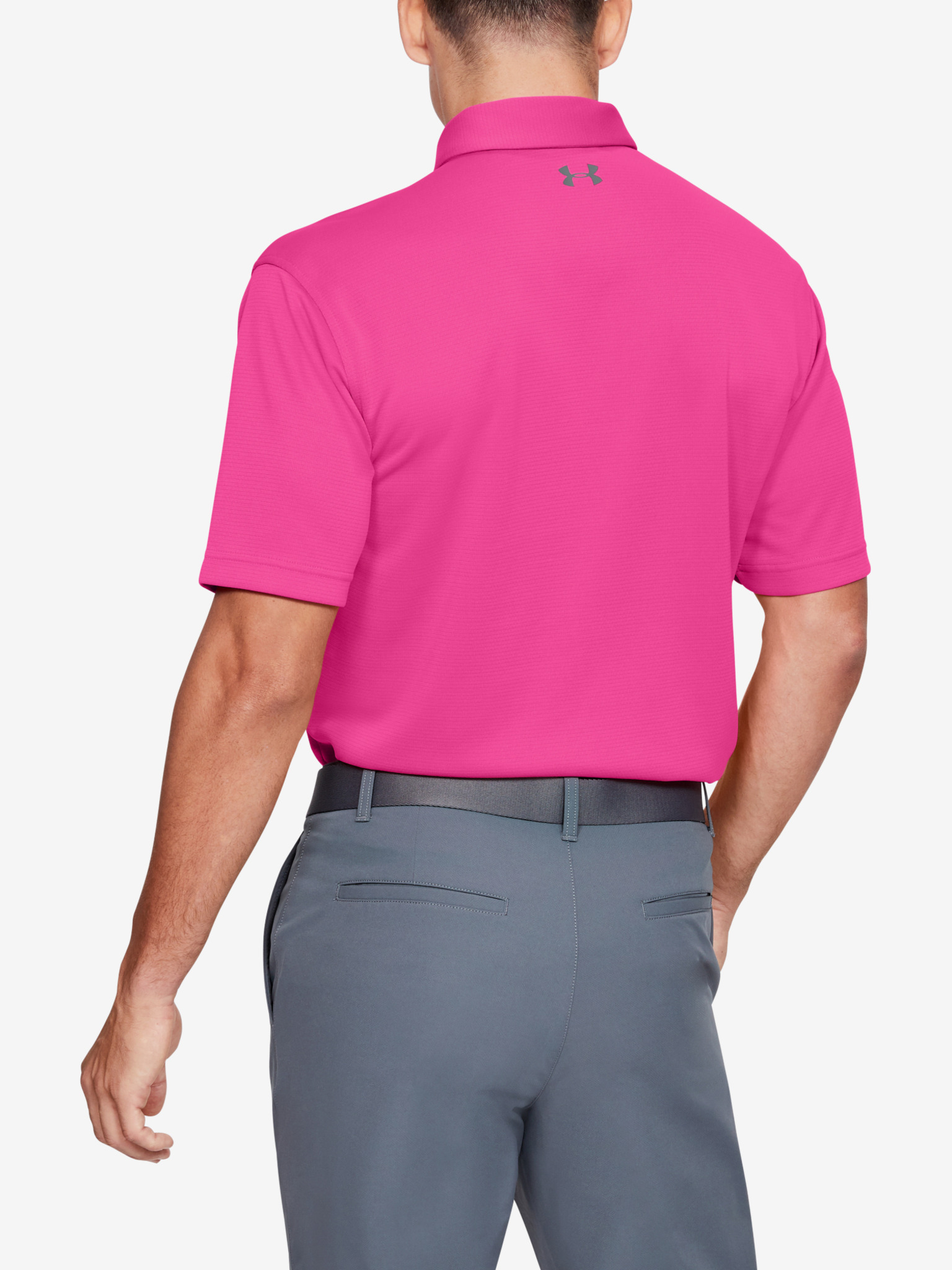 under armour pink polo shirt