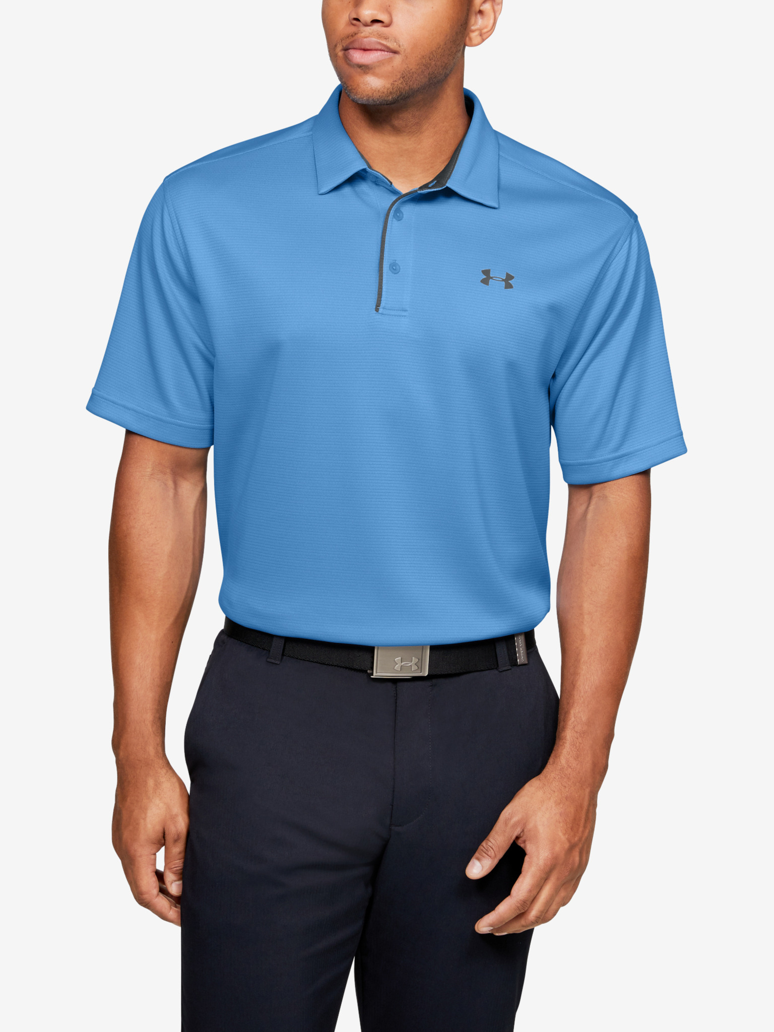 Obrázok Tech™ Polo tričko Under Armour | Modrá | Pánske | S