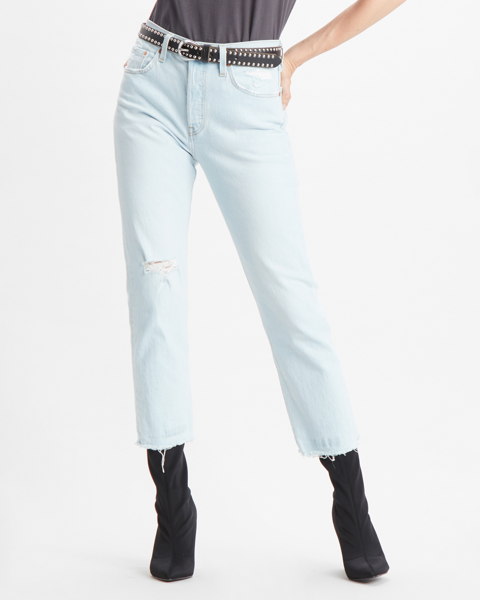 Obrázok Levi's 501Crop Jeans Shout Out Indigo Blue W30/L28