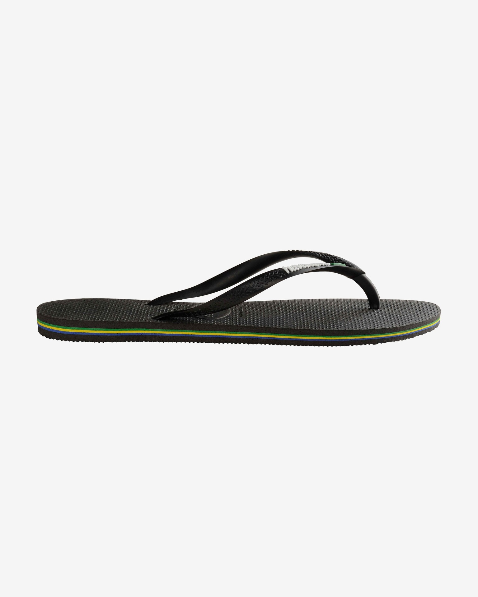 Obrázok Slim Brasil Logo Žabky Havaianas | Čierna | Dámske | BR-37/38 = 24-25 cm